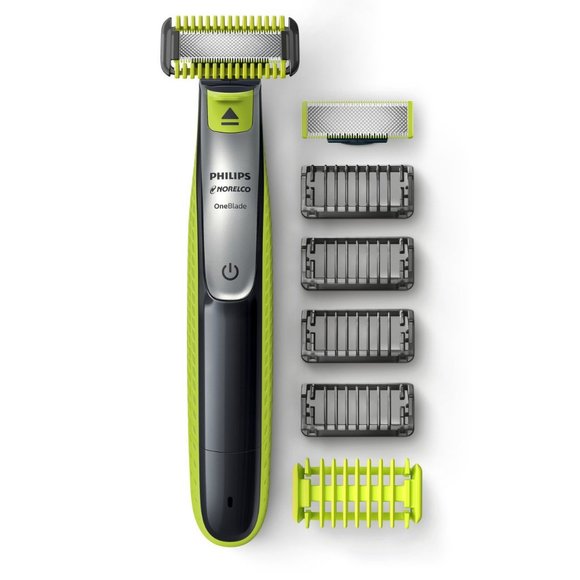OneBlade Face & Body Hybrid Electric Trimmer W Multiple Combs